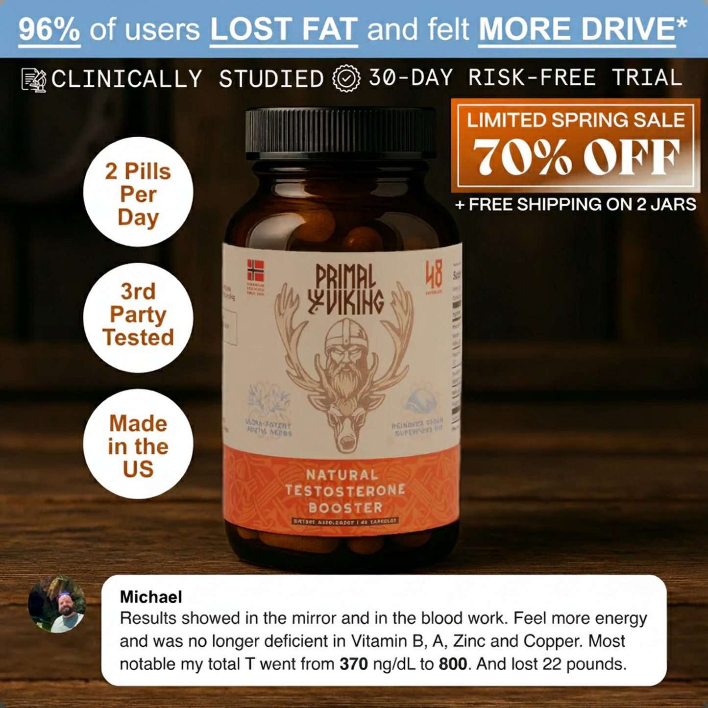 Primal Testosterone Booster
